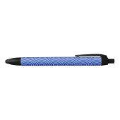 Stylo Noir Fancy Blue Spiral (Haut)