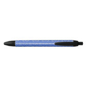 Stylo Noir Fancy Blue Spiral (Dos)