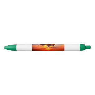 Stylo Noir Faucon F-16 de combat