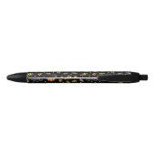 Stylo Noir Faveurs de fête d'Halloween (Dos)
