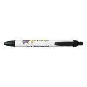 Stylo Noir Fée de l'ombre d'Iris (Dos)