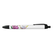 Stylo Noir Fée d'ombre rose (Haut)
