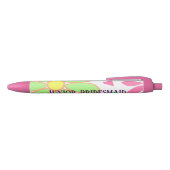 Stylo Noir Femme d'école junior florale verte exceptionnelle (Haut)