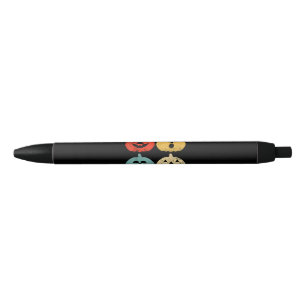 Stylo Noir Femmes de citrouille d'Halloween vintage, hommes,