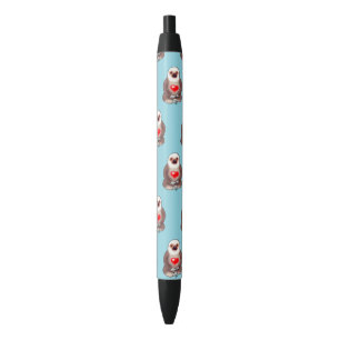 Stylo Noir Fente de refroidissement avec Coeur lumineux