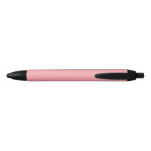 Stylo Noir Fête de graduation rose et noir Personnalisé Favor (Dos)