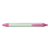 Stylo Noir Fête de graduation rose Mint Favoriser personnalis (Dos)