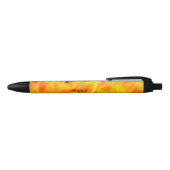 Stylo Noir Feu et flammes (Haut)