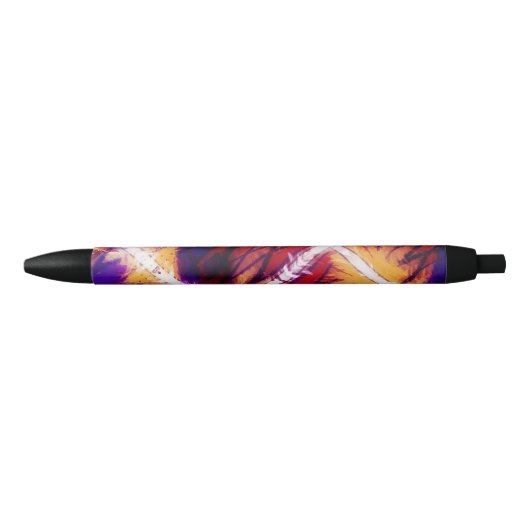 Stylo Noir Feu sauvage (Devant)