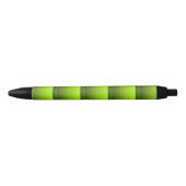 Stylo Noir Feuillage vert (Devant)