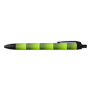 Stylo Noir Feuillage vert