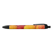 Stylo Noir feuilles automne (Haut)