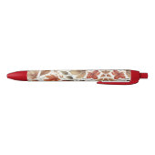 Stylo Noir Feuilles qui tombent (Bas)