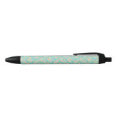 Stylo Noir Feuilles tropicaux (Haut)