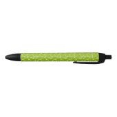 Stylo Noir feuilles verts (Bas)