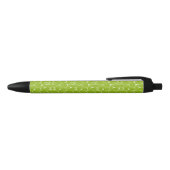Stylo Noir feuilles verts (Haut)