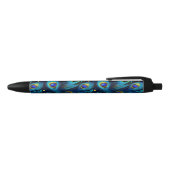 Stylo Noir Fierté de paon (Haut)