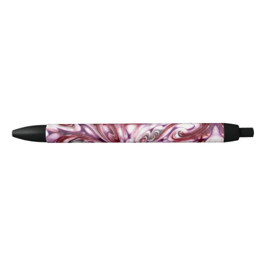 Stylo Noir Fille en colère (Devant)