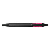 Stylo Noir Fille Noir Hot Rose Parties scintillant Drivers No (Dos)