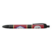 Stylo Noir Flag de l'Arkansas (Haut)