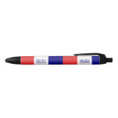 Stylo Noir Flag of Cleveland, Ohio Black Ink Pen (Haut)
