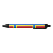 Stylo Noir Flag of Orkney Black Ink Pen (Bas)