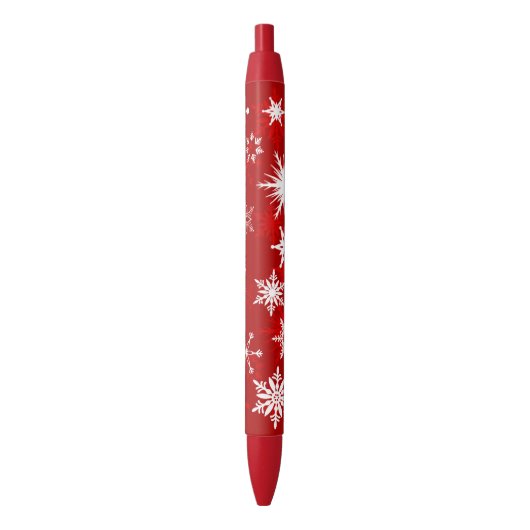 Stylo Noir Flambeaux de Noël (devant Vertical)