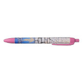 Stylo Noir Flèche jaune (Bas)