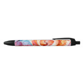 Stylo Noir Flèches multicolores Abstraites (Haut)