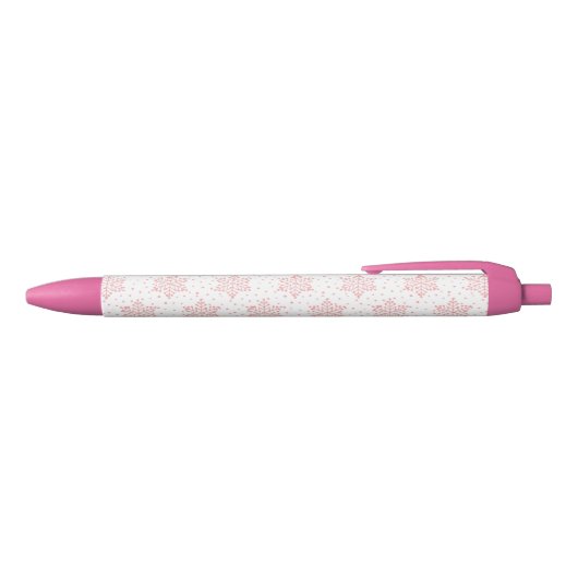 Stylo Noir Flèches roses (Haut)