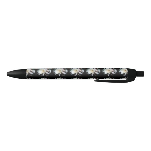 Stylo Noir Fleur de cactus épiphyte (Bas)
