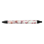 Stylo Noir Fleur de cerise (Devant)