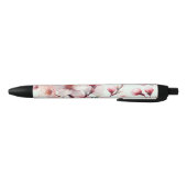 Stylo Noir Fleur de cerise (Bas)