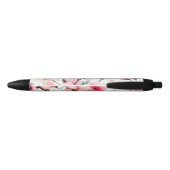 Stylo Noir Fleur de cerise (Dos)