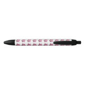 Stylo Noir Fleur de lotus rose IV (Dos)
