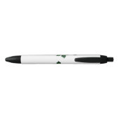 Stylo Noir Fleur rose noire (Dos)