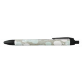 Stylo Noir Fleurs (Haut)