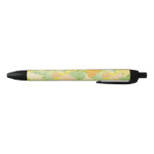 Stylo Noir Fleurs (Bas)