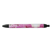Stylo Noir Fleurs (Devant)