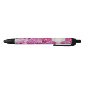 Stylo Noir Fleurs (Bas)