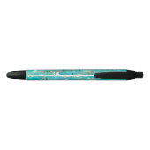Stylo Noir Fleurs d'amande de Van Gogh (Dos)