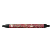 Stylo Noir Fleurs d'amandes Red Vincent van Gogh Peinture d'a (Devant)