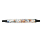 Stylo Noir Fleurs de gingembre (Devant)