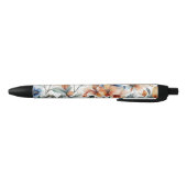 Stylo Noir Fleurs de gingembre (Bas)