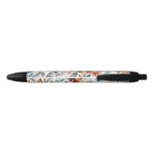 Stylo Noir Fleurs de gingembre (Dos)