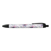 Stylo Noir Fleurs de l'île violette (Haut)