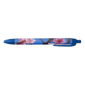 Stylo Noir Fleurs de ressort (Bas)