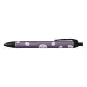 Stylo Noir Fleurs de soleil (Haut)