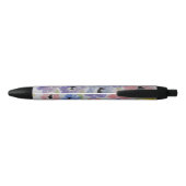 Stylo Noir Fleurs sauvages d'été (Dos)