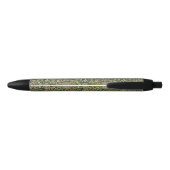 Stylo Noir Floraison celtique (Dos)